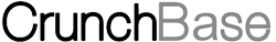 A close up of the crunchbase logo on a white background