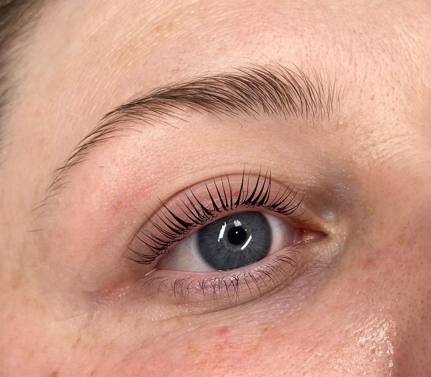 Close-up of a Person's Eye With Blue Iris, Dark Lashes — Aspire Beauty & Nails in Wagga Wagga, NSW