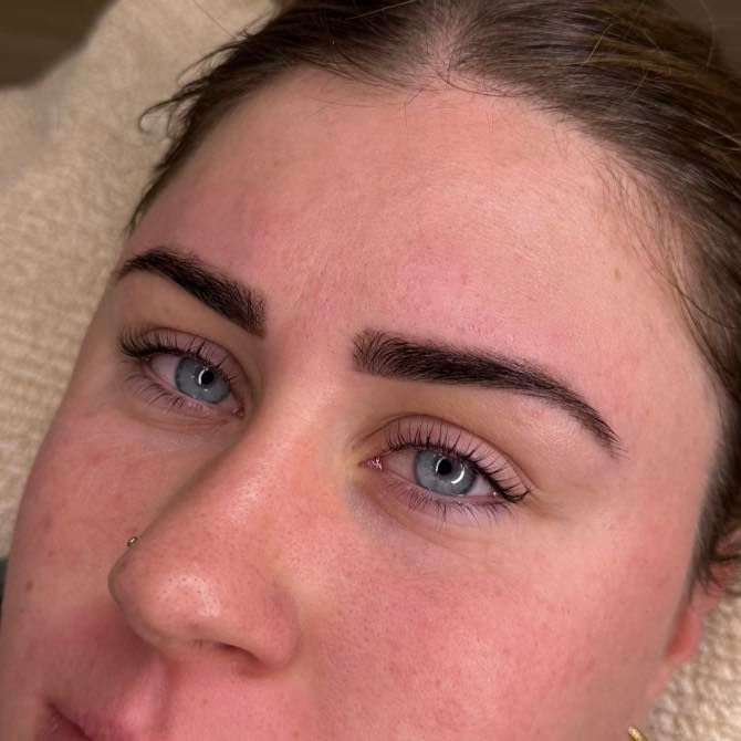 Close-up of a Person With Blue Eyes and Dark — Aspire Beauty & Nails in Wagga Wagga, NSW