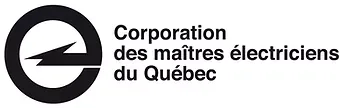 The logo for the corporation des maitres electriciens du quebec