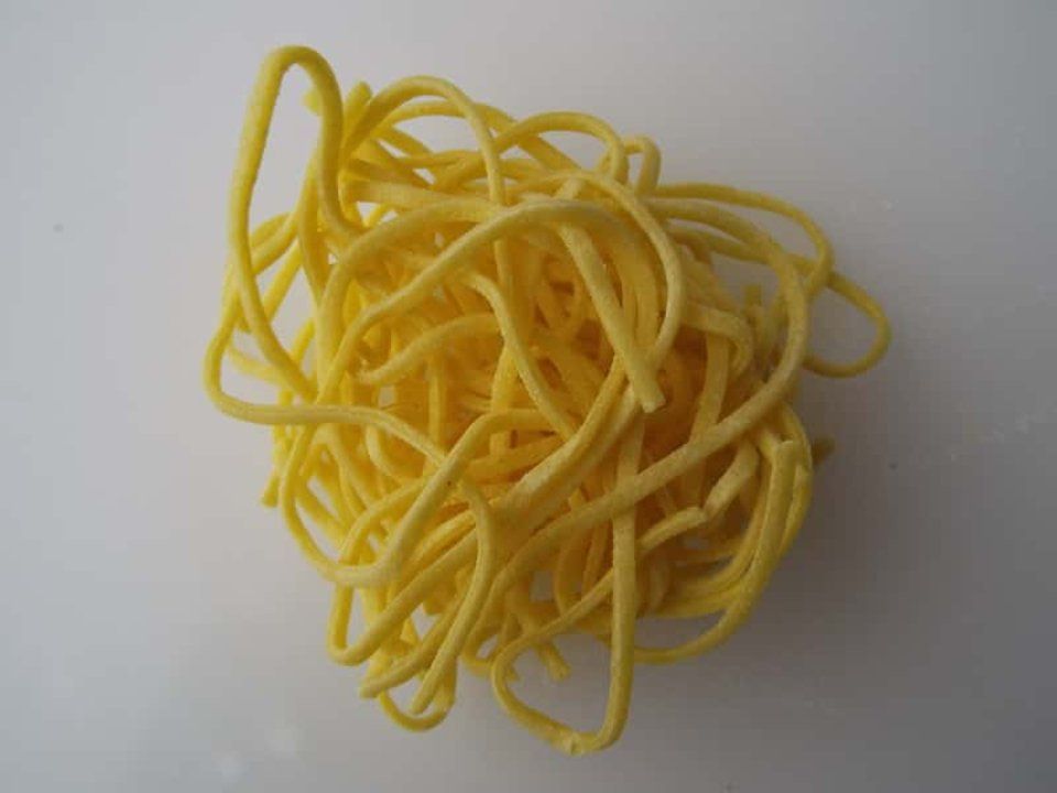 Tagliolini al nero di seppia