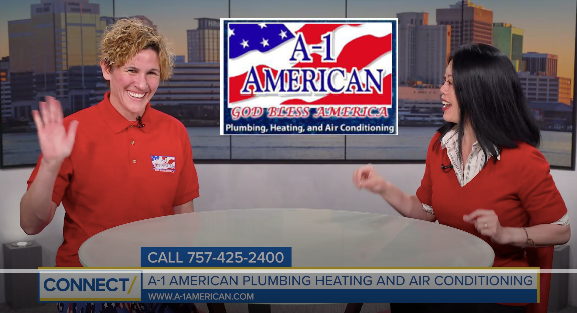 A-1 American talks about plumbing, water heaters, HVAC, and tune ups
