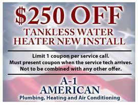 Tankless Water Heater Installation Discount