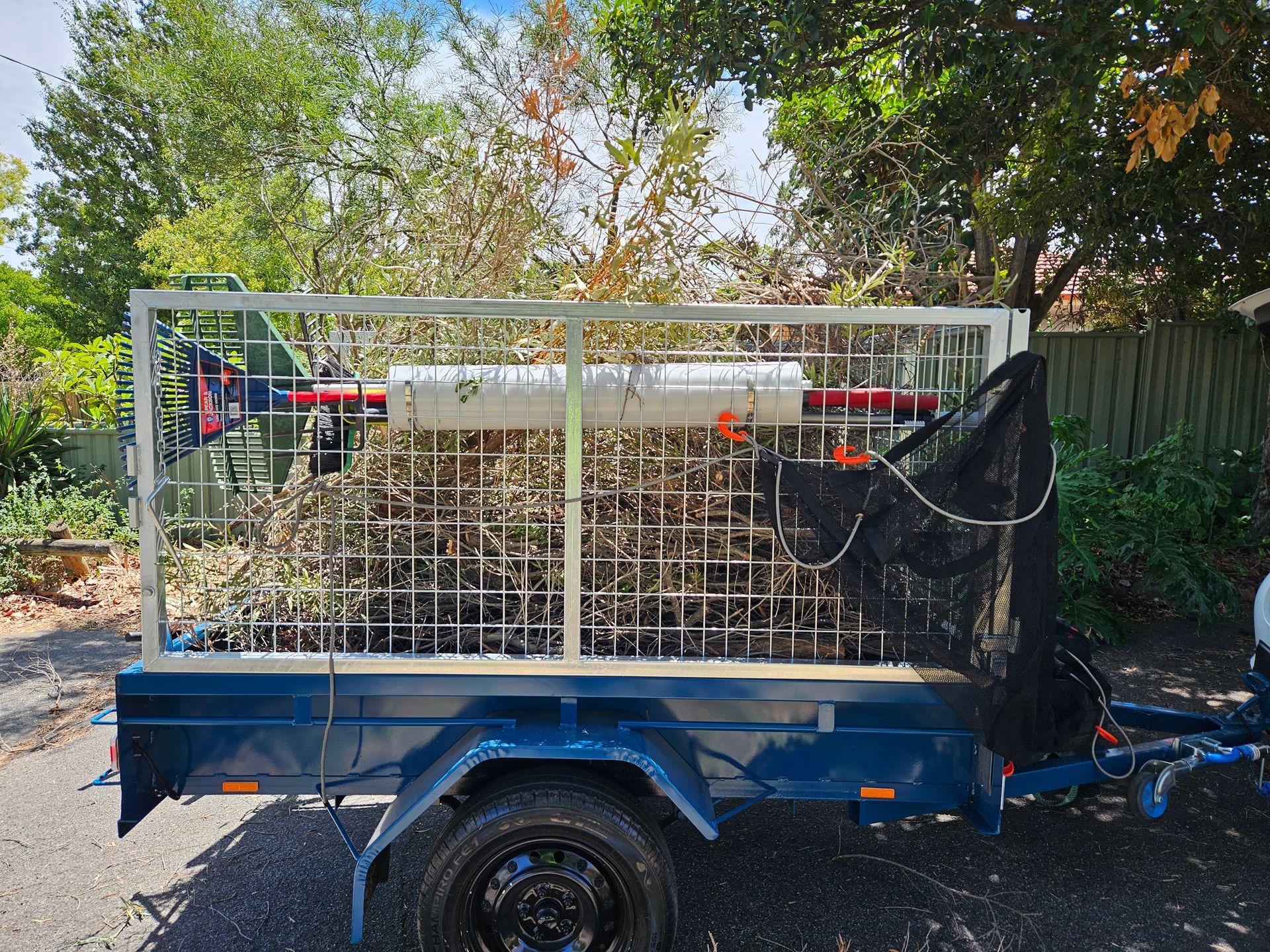 Bassendean Green Waste removal, car trailer