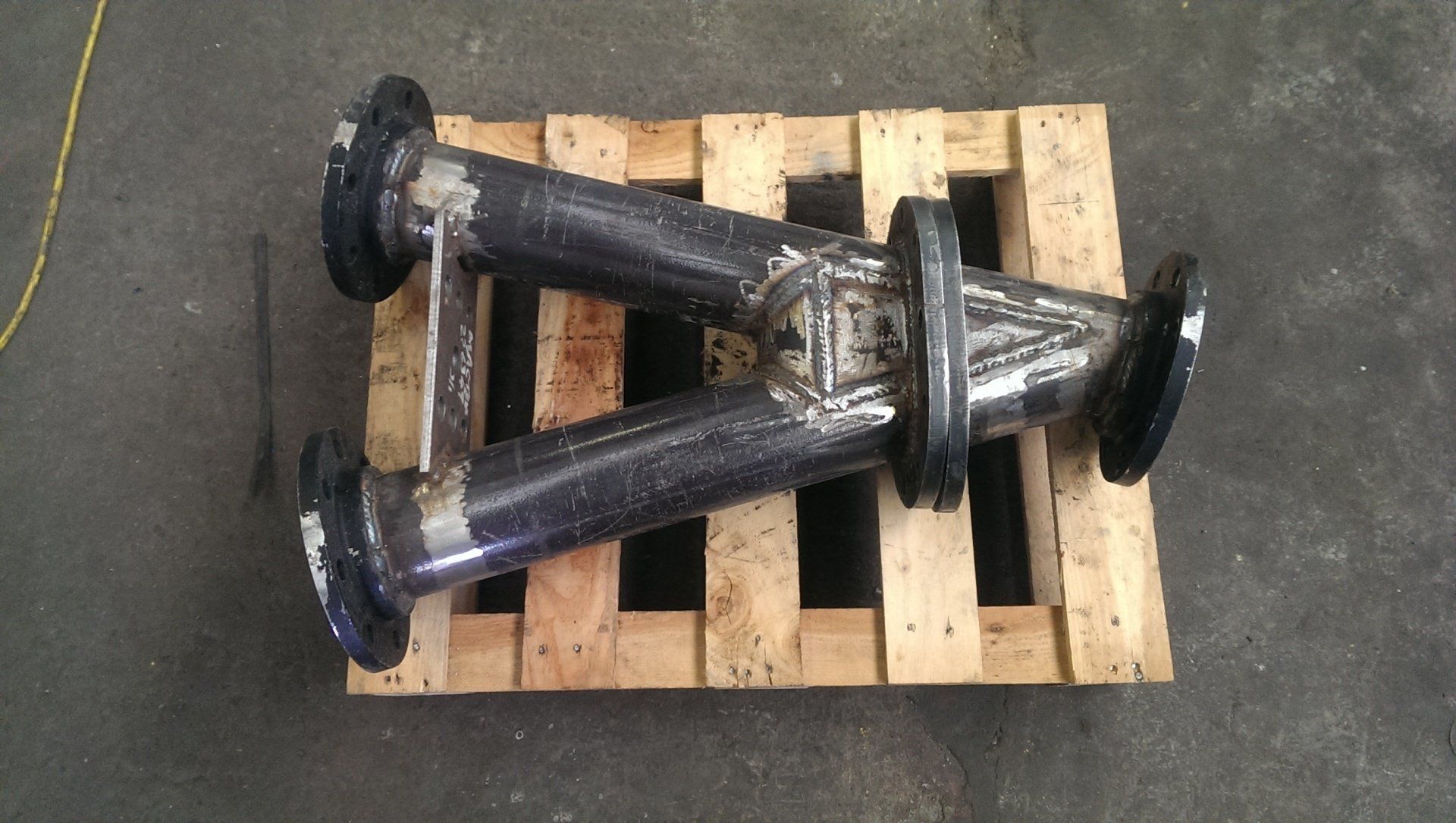 Pic of ceramic lined pipework