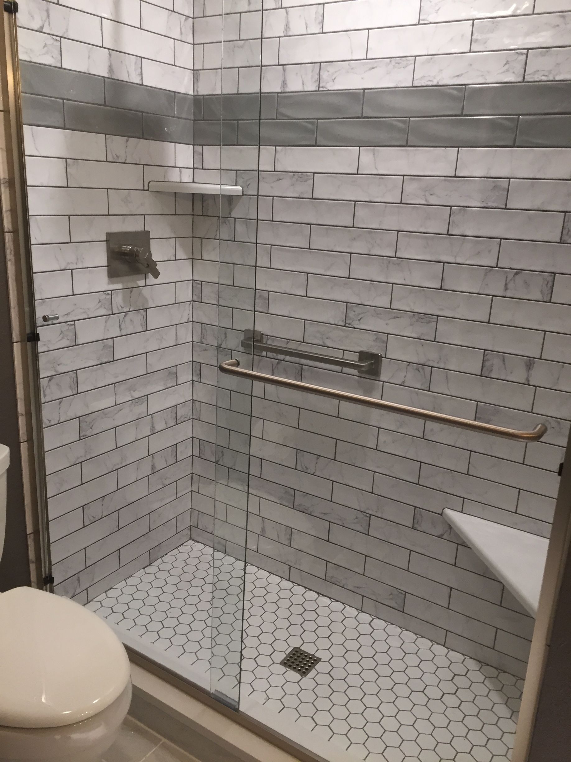 Bathroom Glass Door — Fort Smith, AR — Randall King Construction