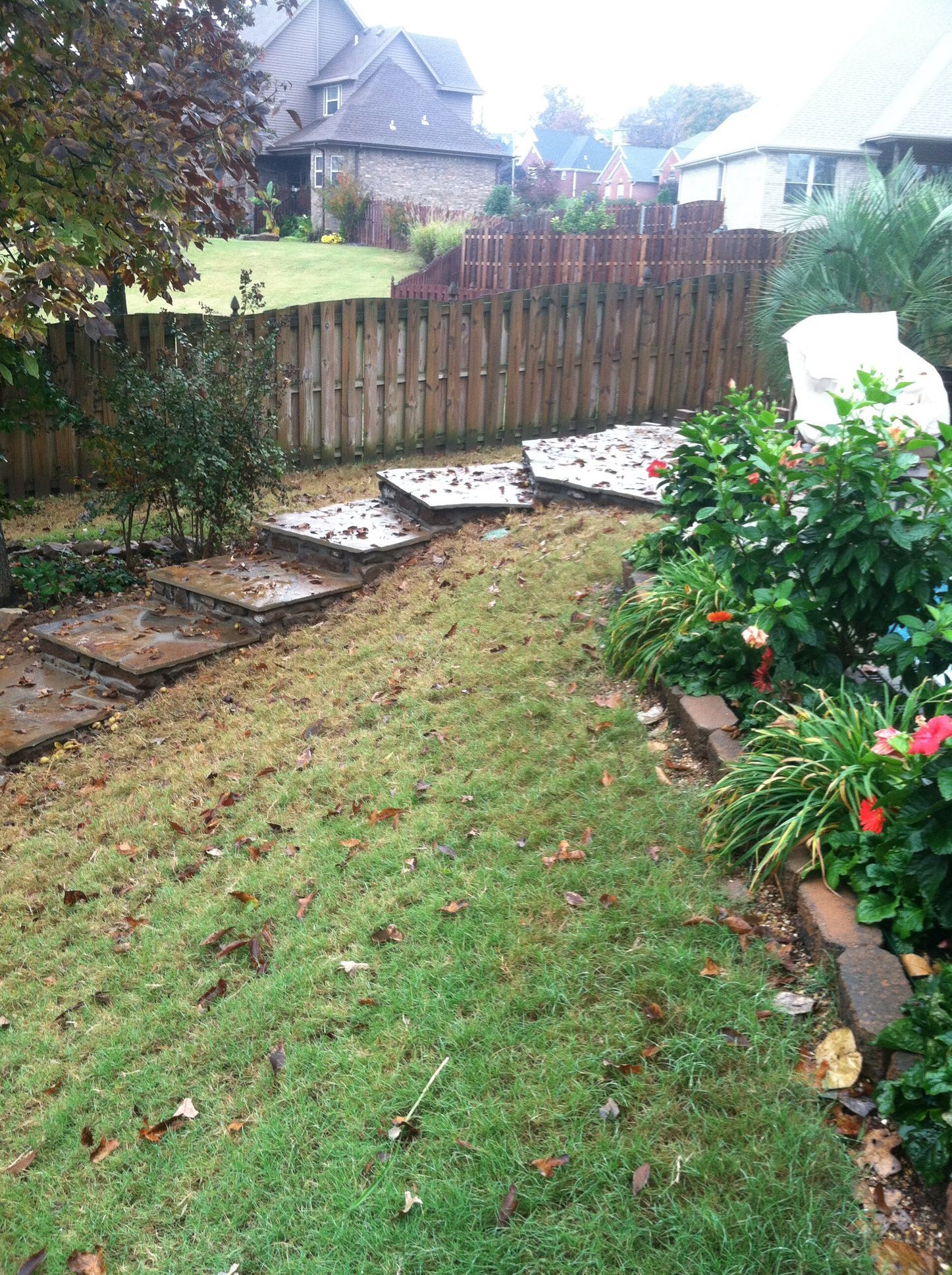 Flagstone Steps — Fort Smith, AR — Randall King Construction