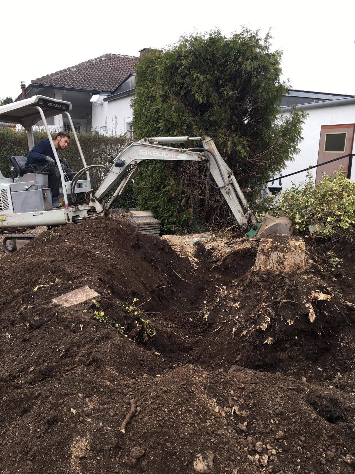 Rohrlegung & Baggerarbeiten