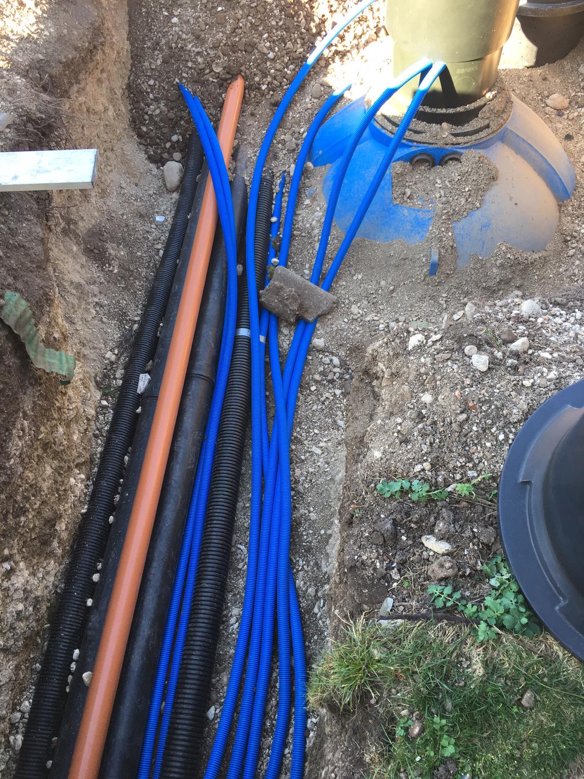 Rohrlegung & Baggerarbeiten