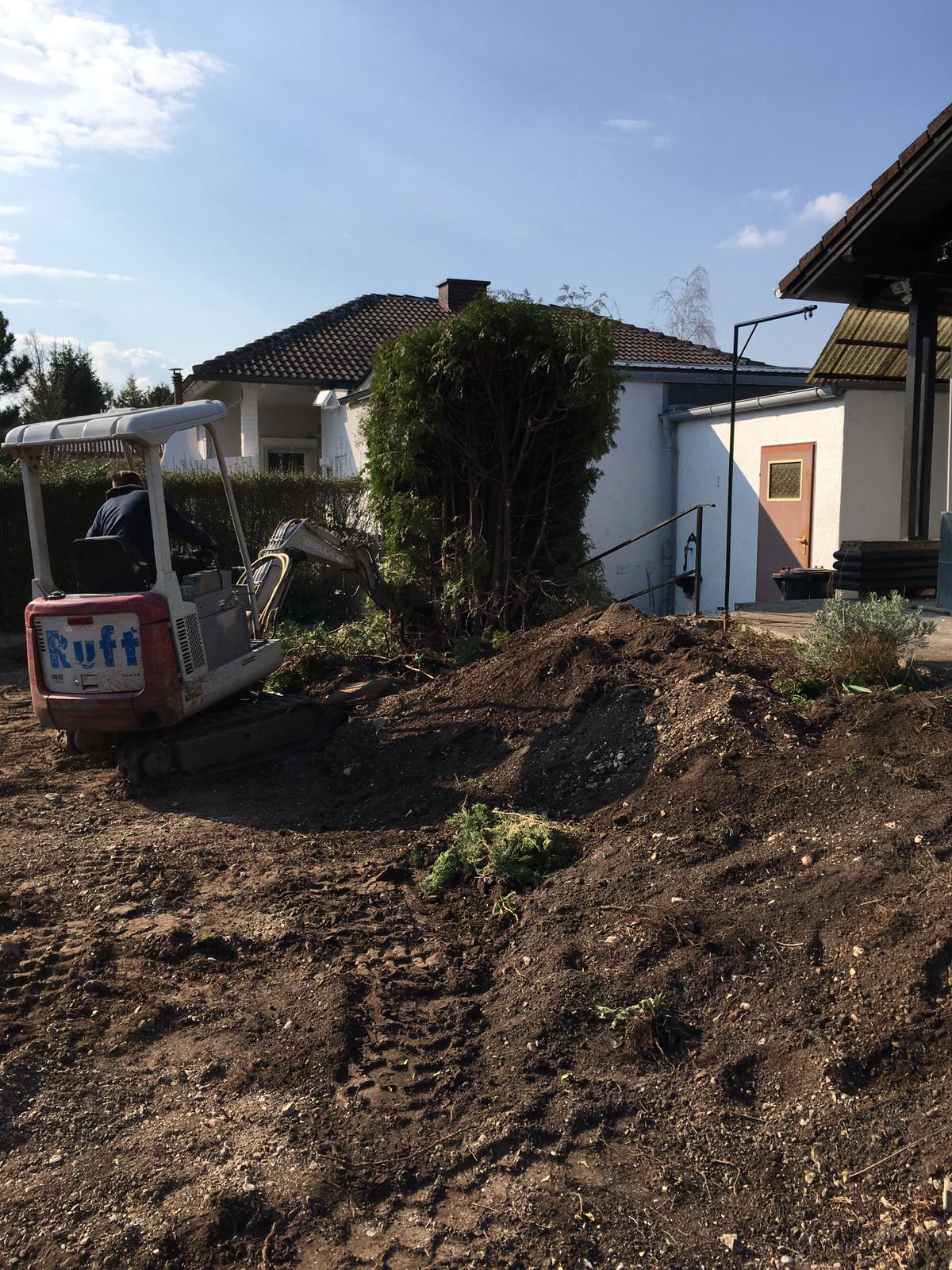 Rohrlegung & Baggerarbeiten
