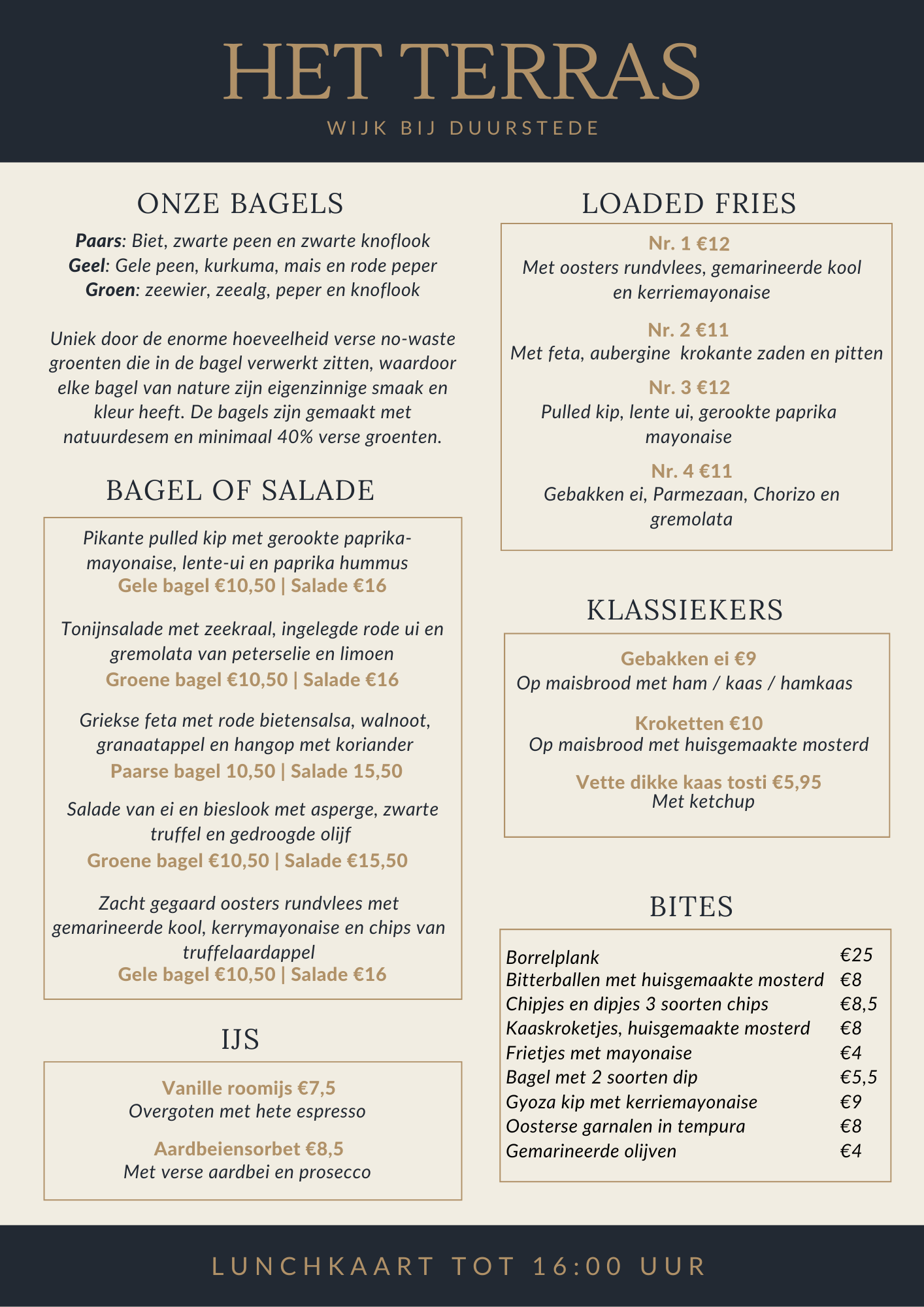 Restaurant Het Terras in Wijk bij