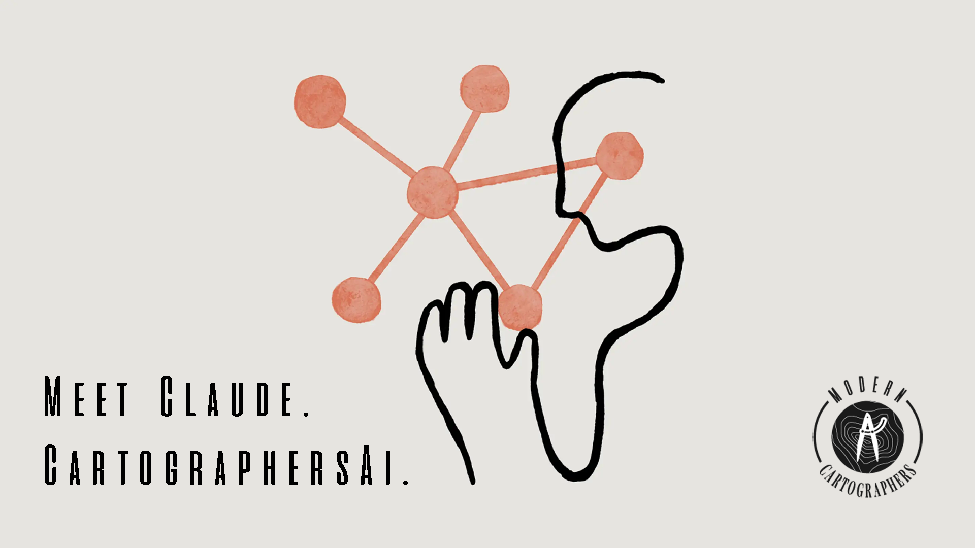 A cartoon drawing of a hand pointing at something