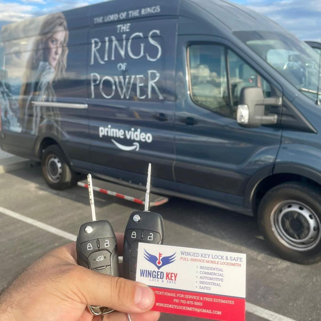 Closed Van — Las Vegas, Nevada — Winged Key Lock Smith