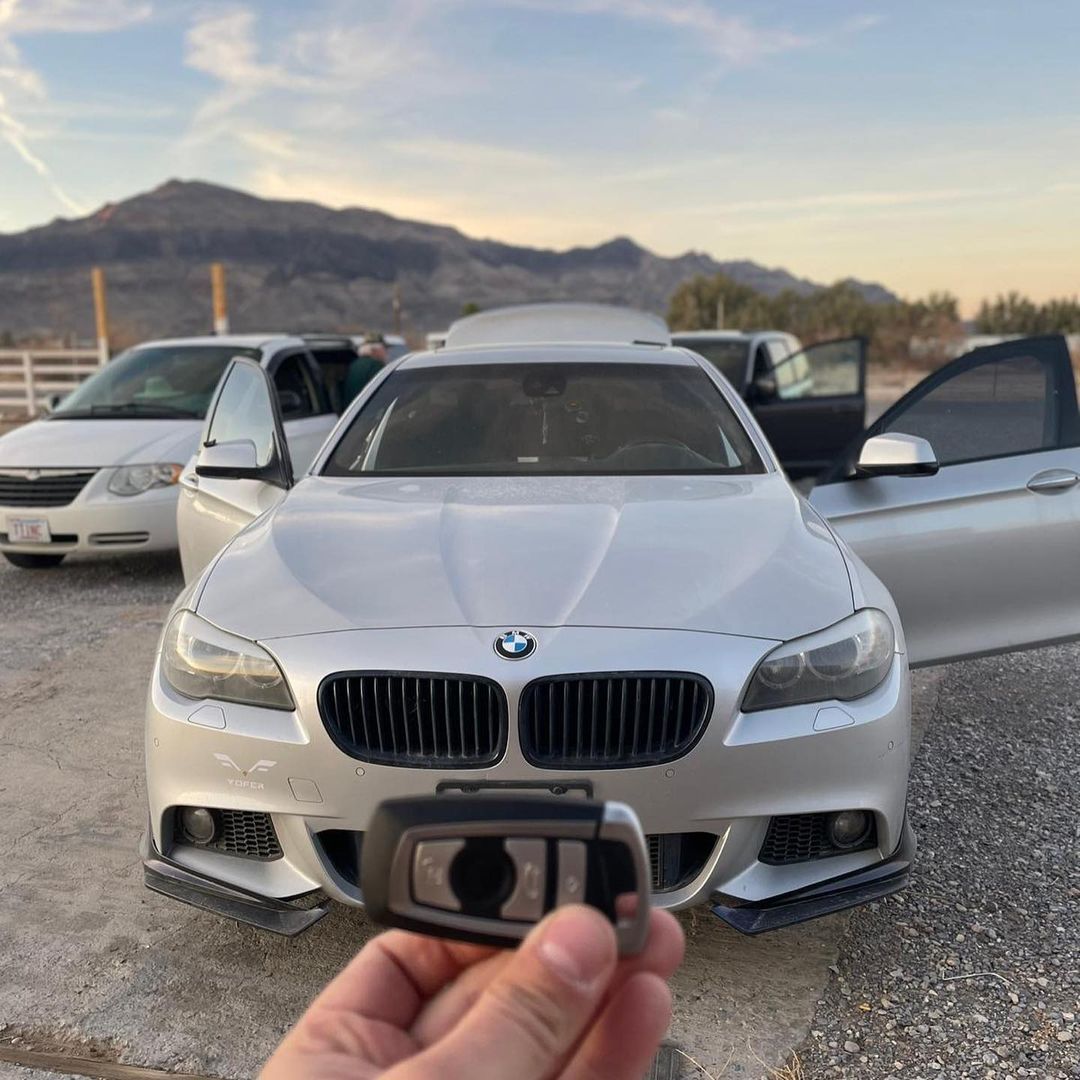 Silver BMW — Las Vegas, Nevada — Winged Key Lock Smith