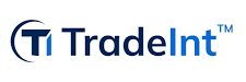 TradeInt logo with a blue