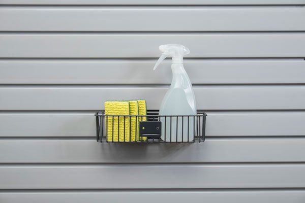 3x12 Basket Slatwall Organizer Accessory Option