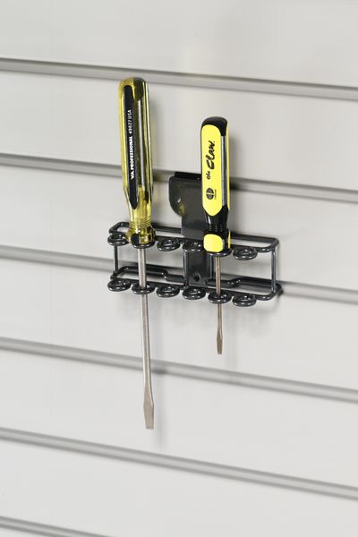 Screw Driver Rack Slatwall Organizer Accessory Option