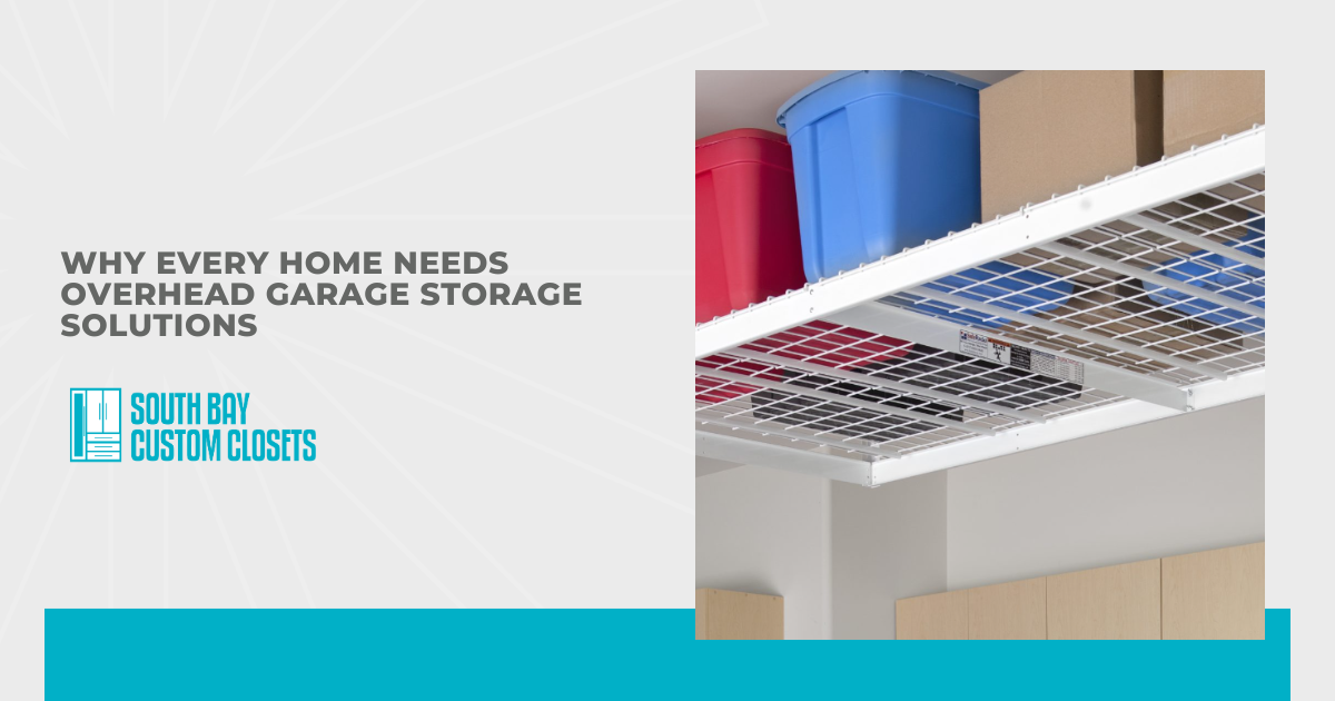 Why Every Home Needs Overhead Garage Storage Solutions