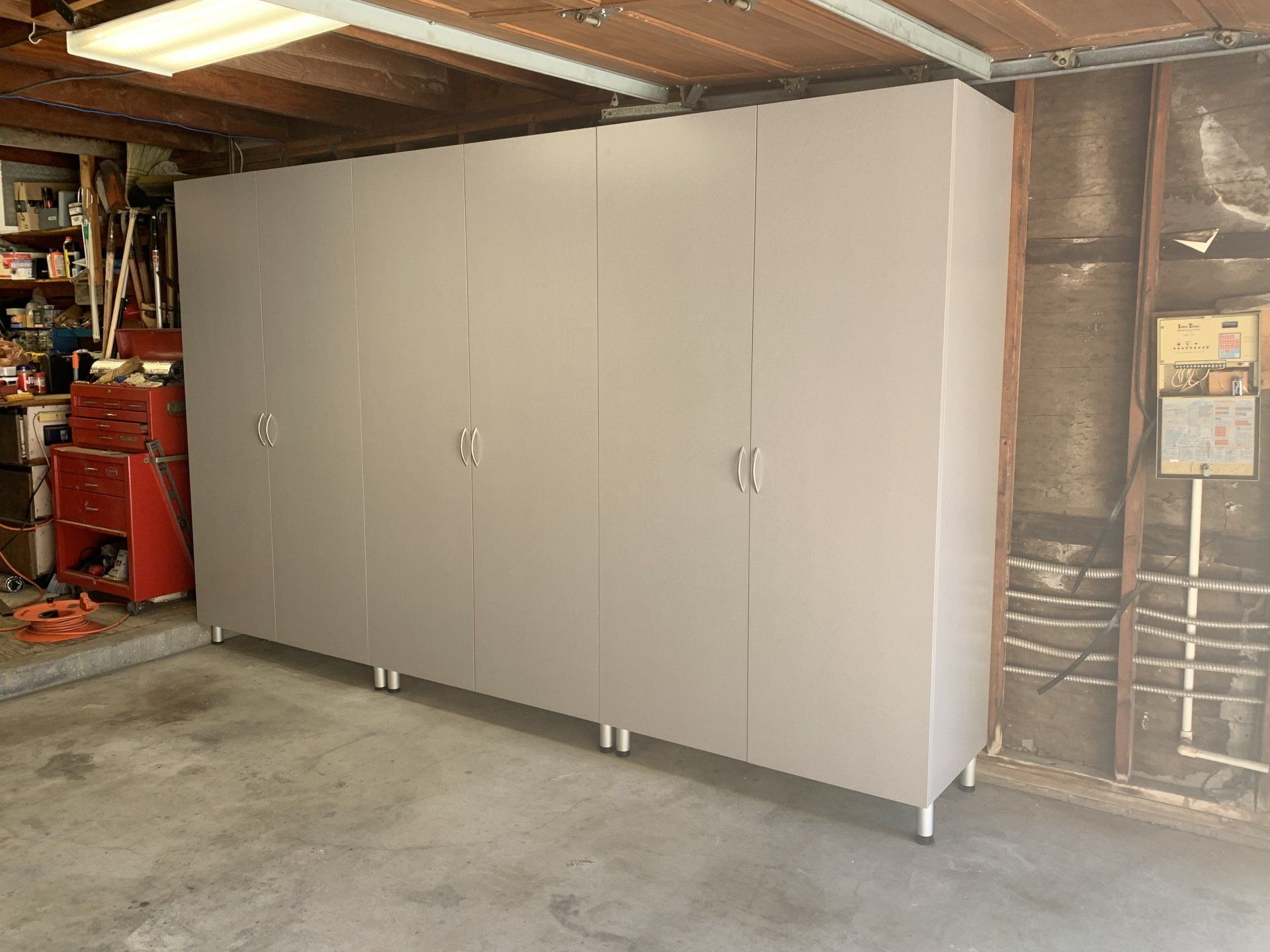 a garage cabinet system