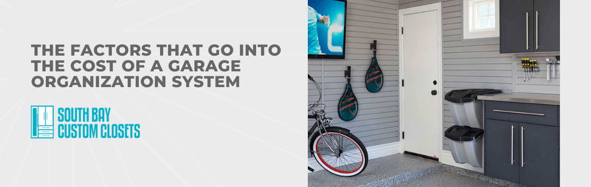 How Much Does a Garage Organization System Cost?