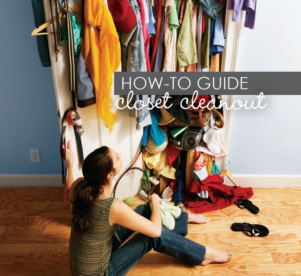 How to: Closet Cleanout Guide