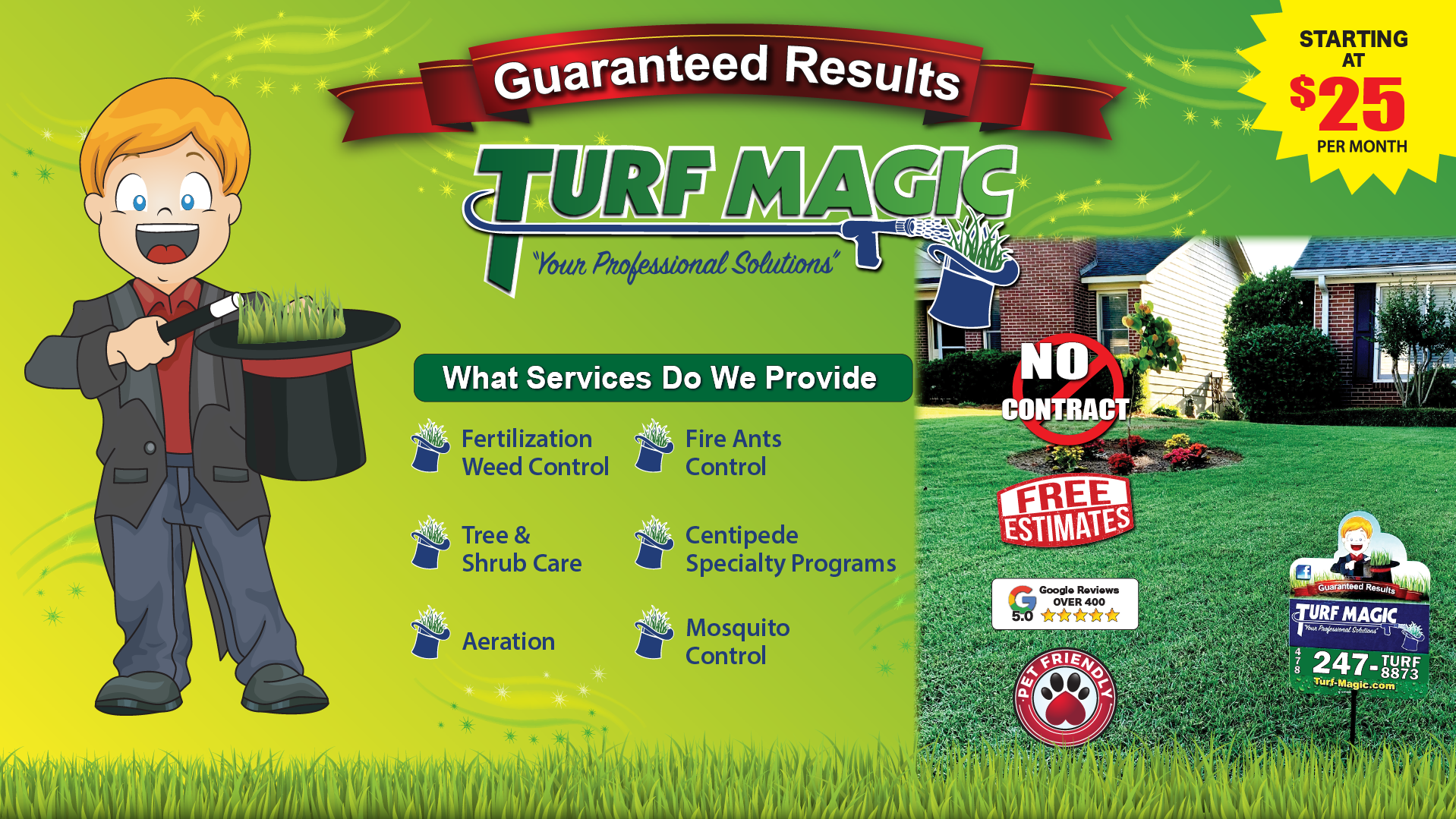Expert lawn treatment services to improve grass health in Griffin, GA.