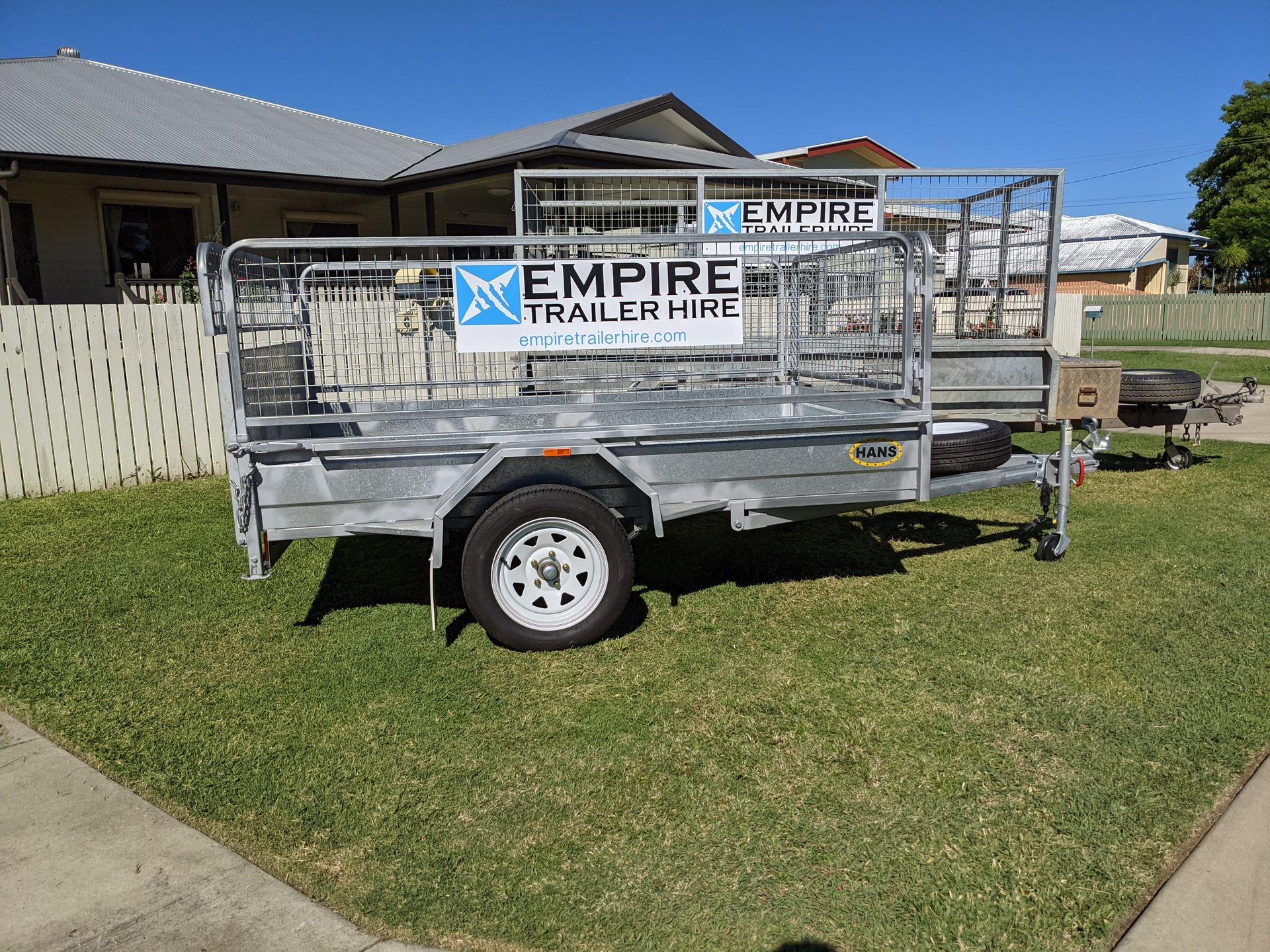 Empire Trailer Hire early days