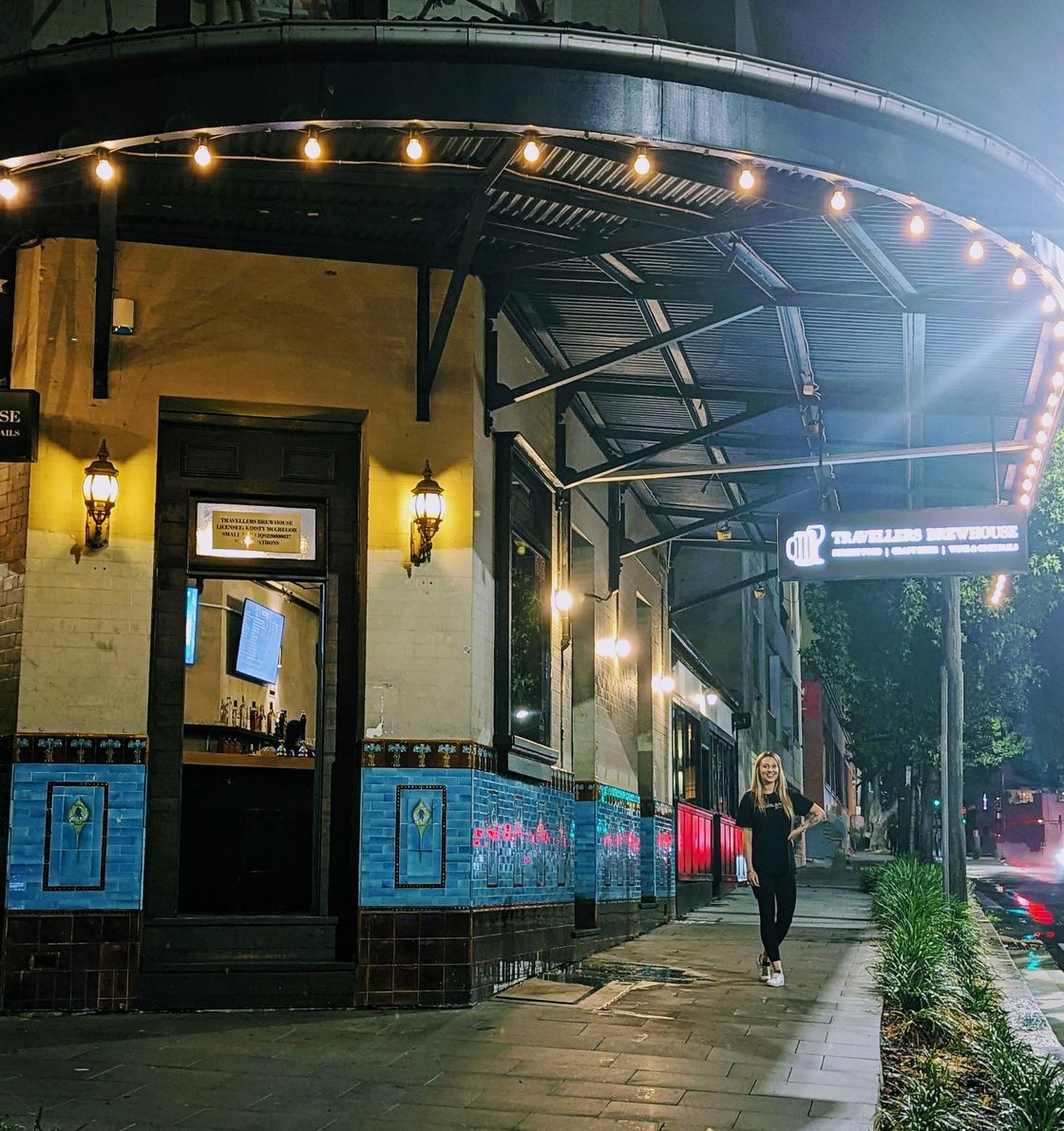 Travellers Brewhouse pub in Pyrmont Sydney 
