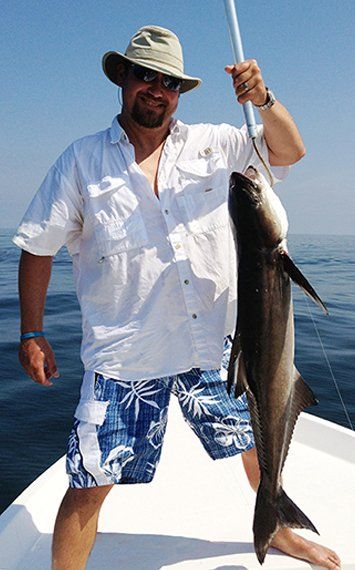 Cobia caught by Brian
