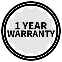 1 Year Warranty Logo