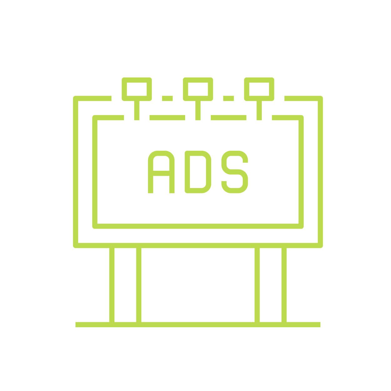 icona impianti fissi ed affissioni