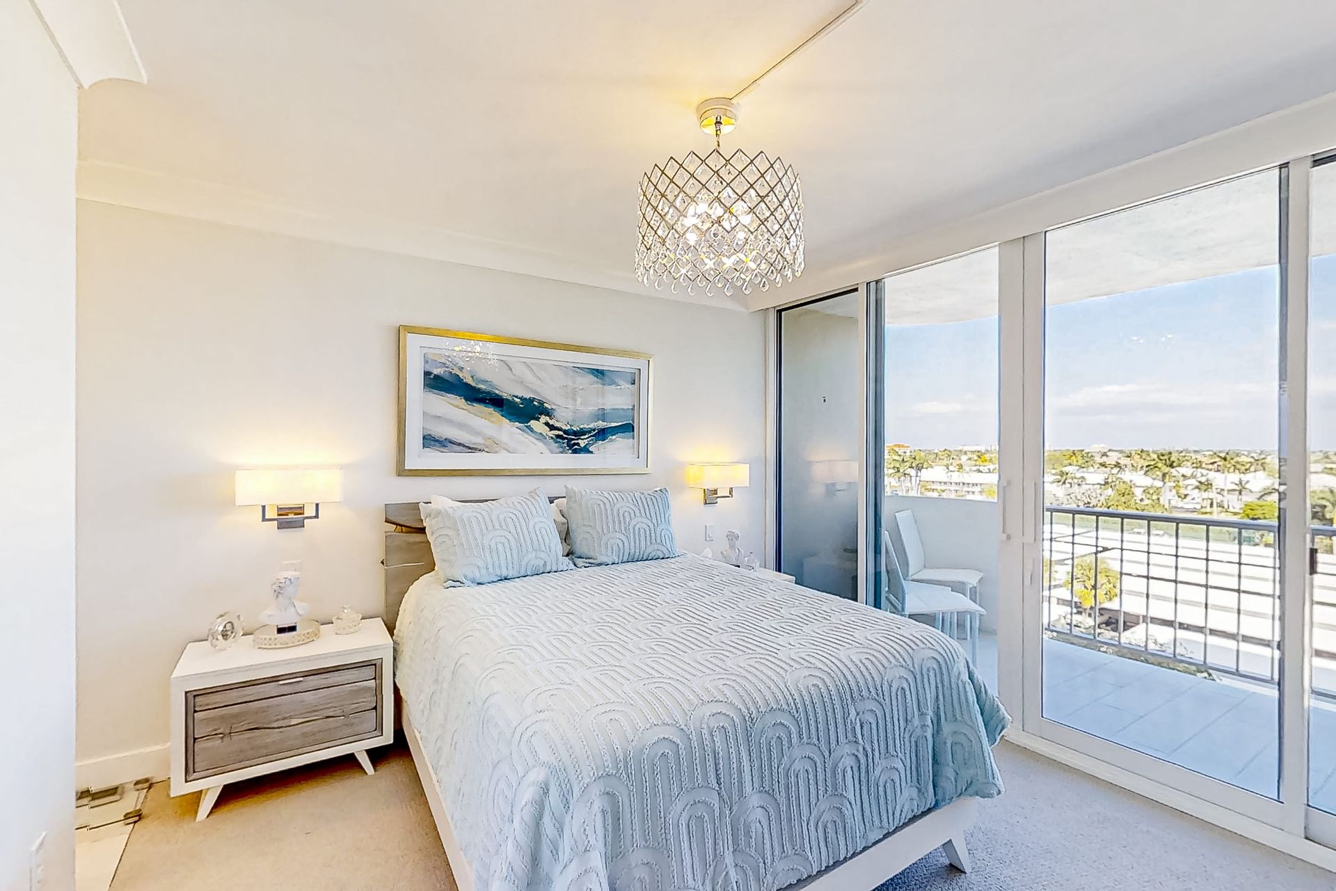 master suit bedroom- Marco Island Condo rental - beachfront condo