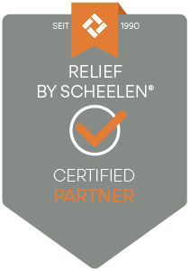 Zertifikat RELIEF BY SCHEELEN