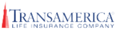The transamerica life insurance company logo is shown on a white background.