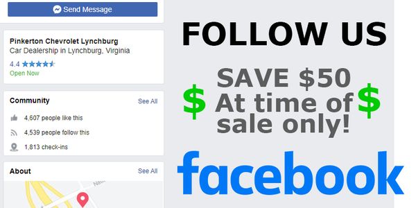 Facebook Specials | Pinkerton Collision Center