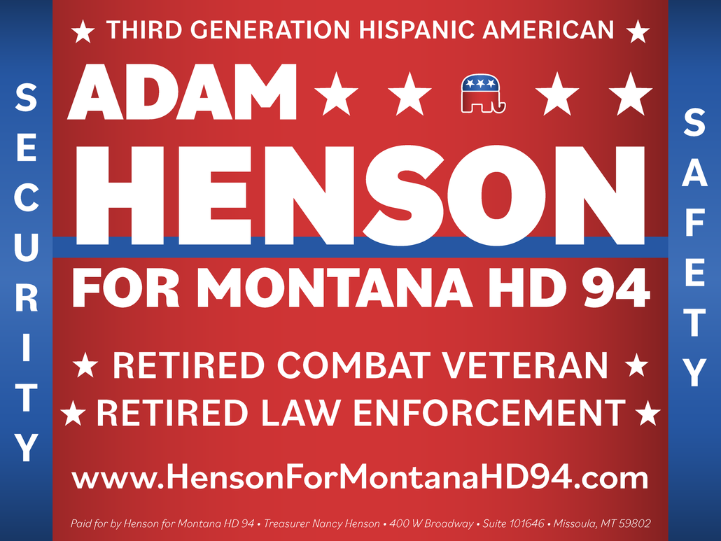 Vote Adam Henson Montana HD94