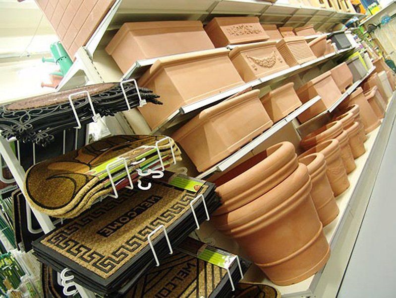 vasi da parete in terracotta