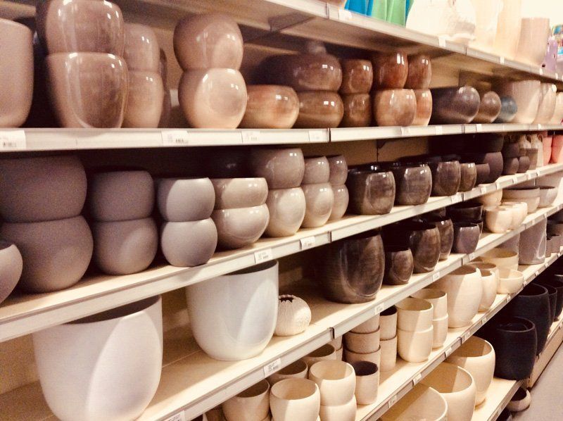 contenitori in ceramica