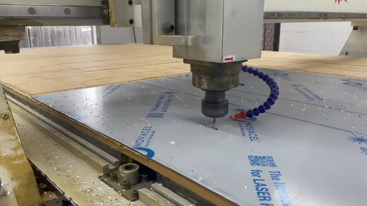 A Silver Truck is Parked in a Garage — Boyd's Fabrications In Smithfield, QLD