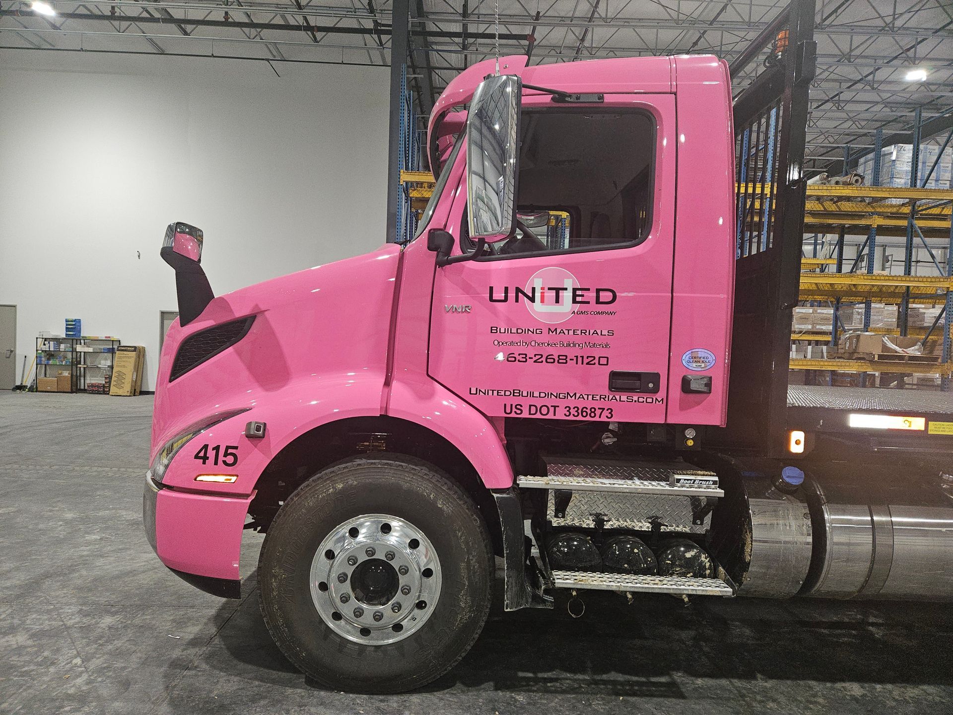 Commercial Semi Vinyl Wrap