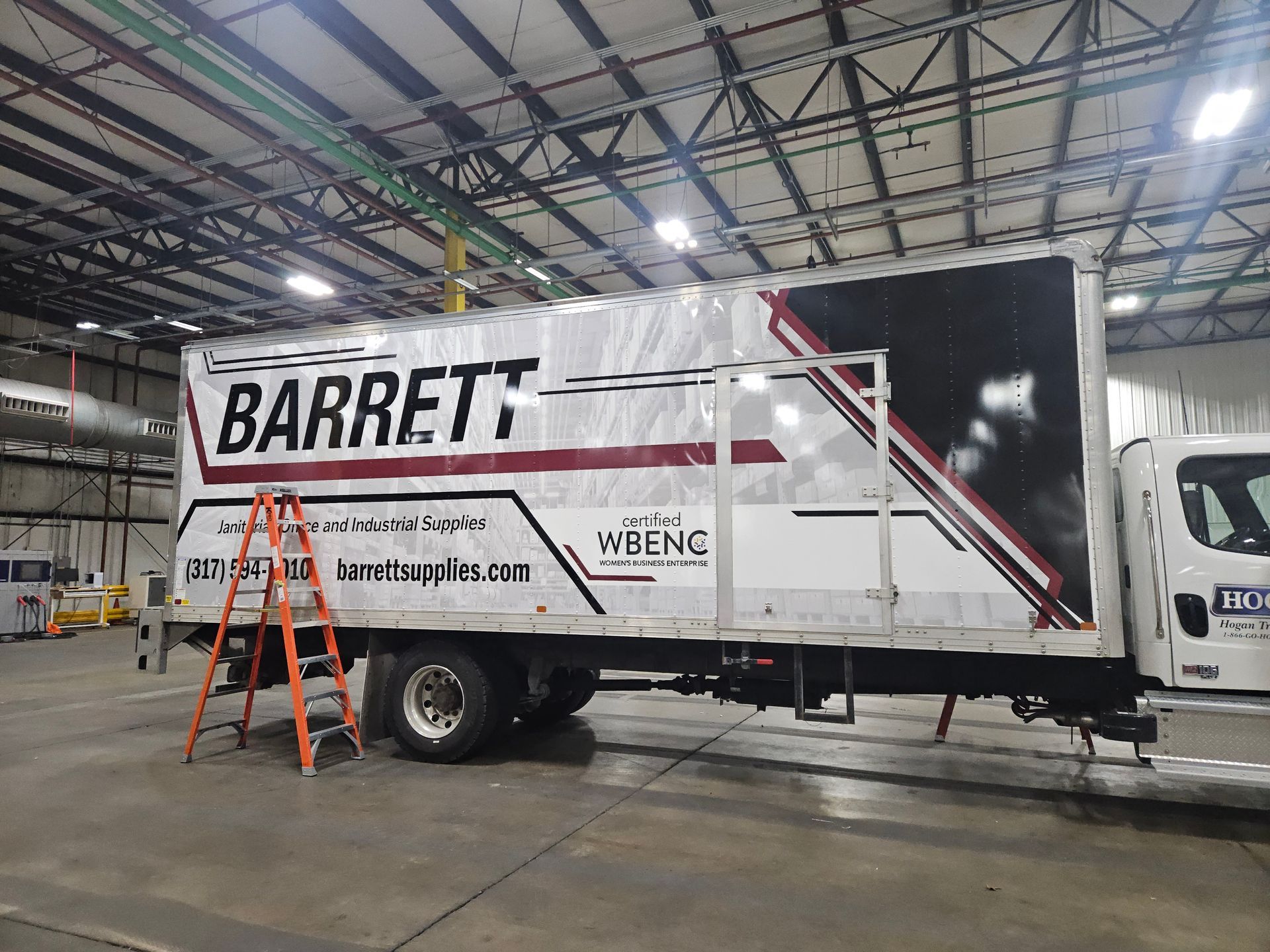 fleet van custom vinyl wrap