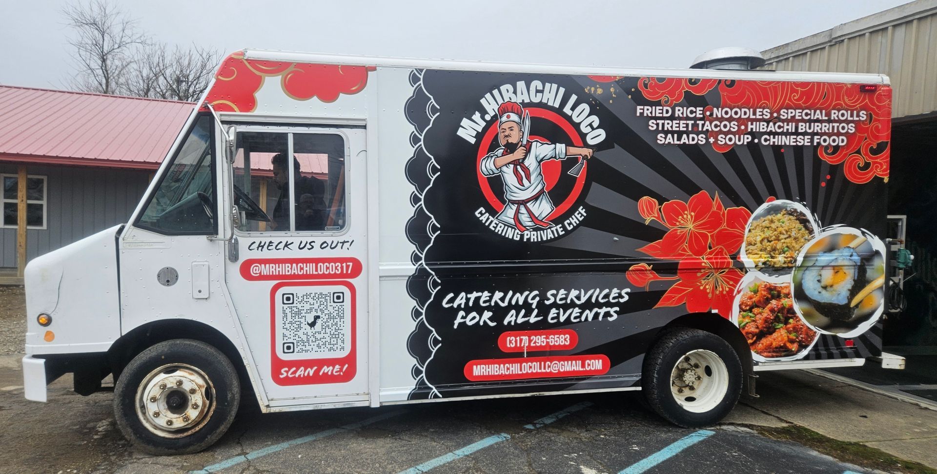 custom vinyl food truck