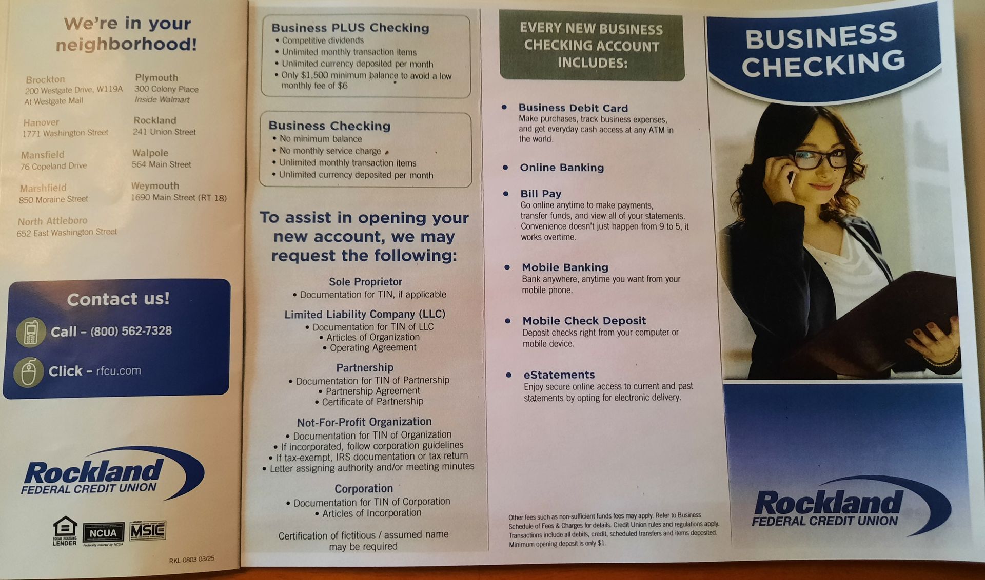 Rockland Federal Credit Union RFCU Member Rep Francia Monteiro Rockland Federal Credit Union RFCU Member Rep Francia Monteiro