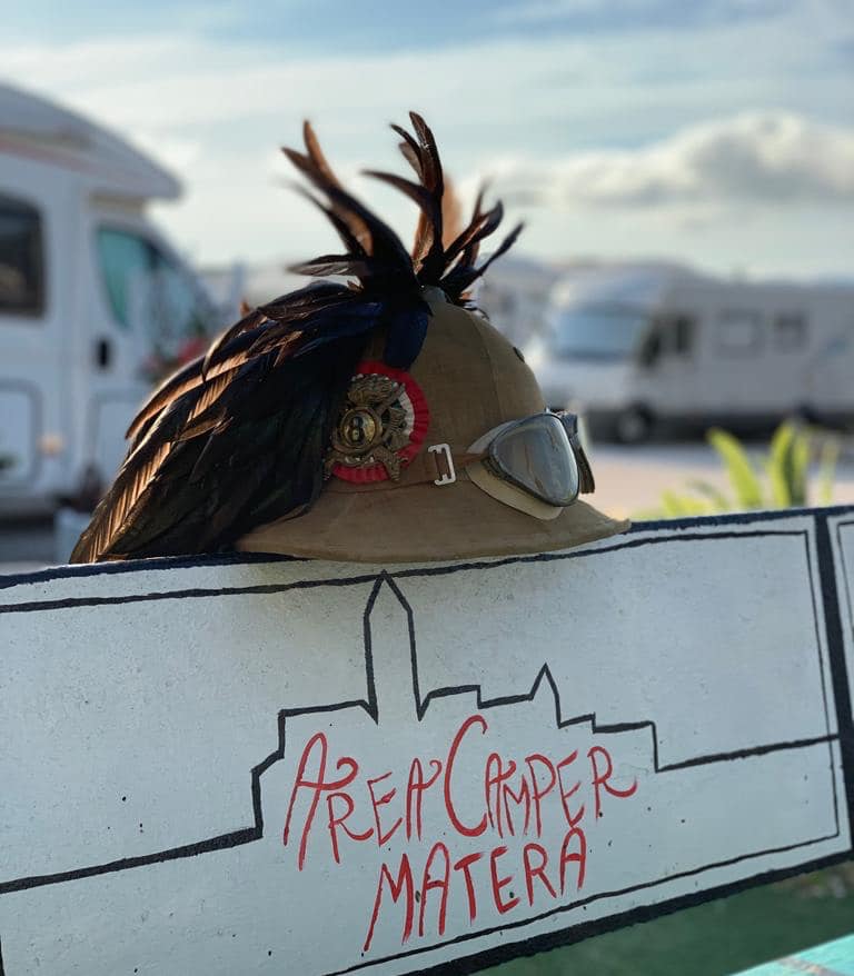 area camper Matera