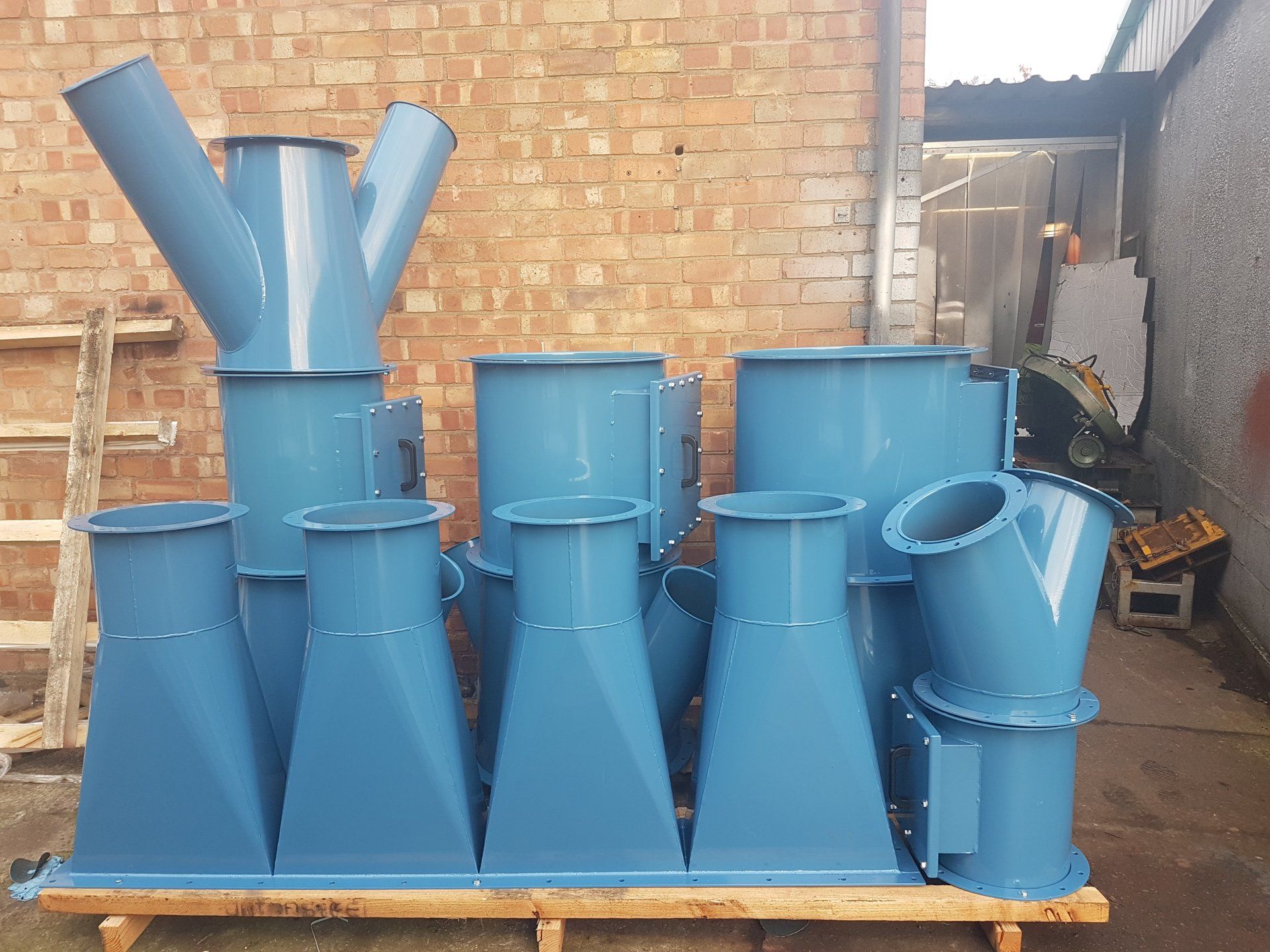 LeicesterBased Steel Fabrications Impact Ducting Sales