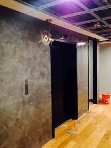 Emphasizing the Elevator Wall of the Building — Interior Plastering in Oklahoma City, OK
