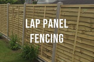 Lap panel fencing