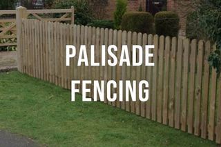 Palisade fencing