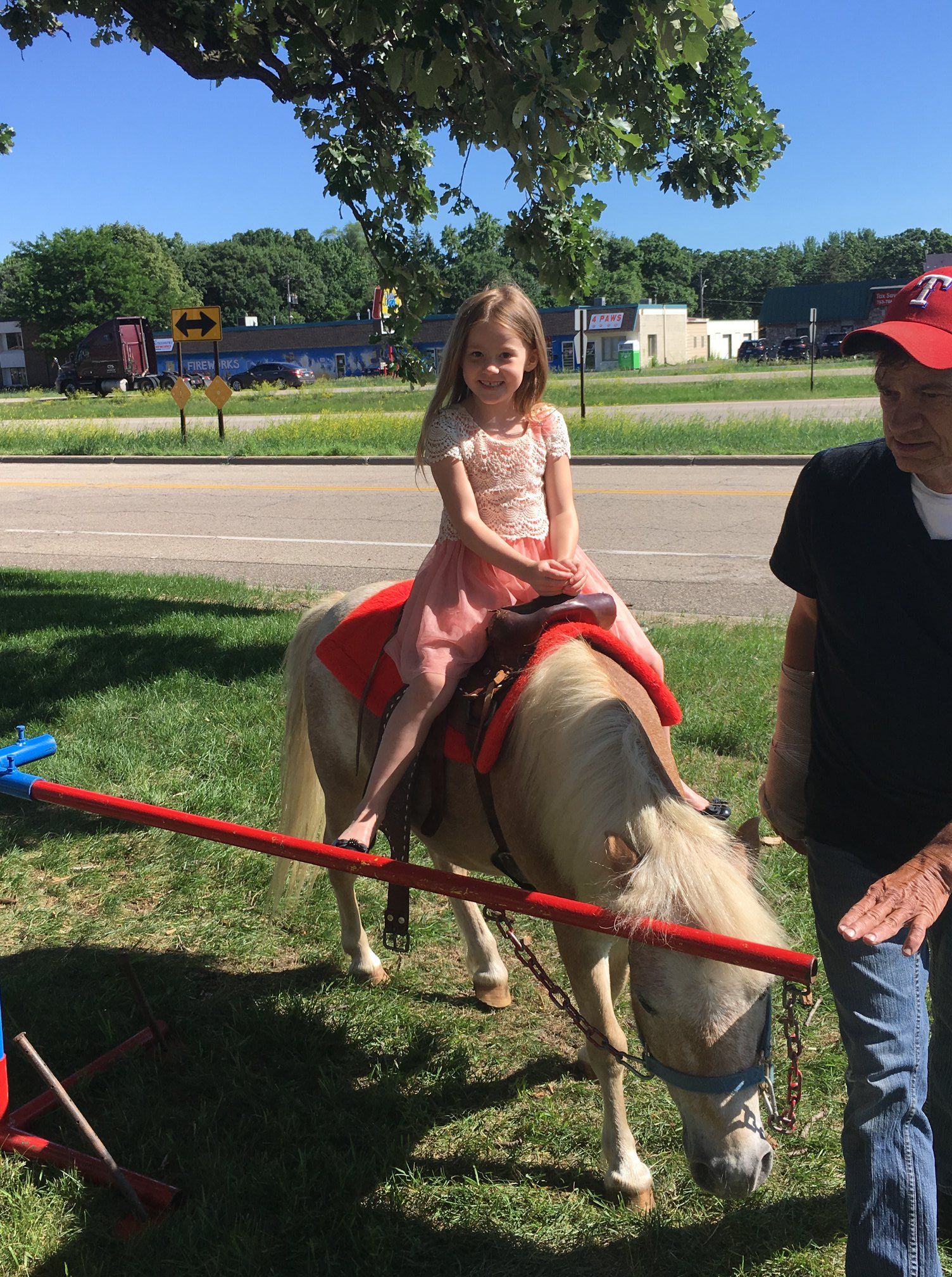 child on horse