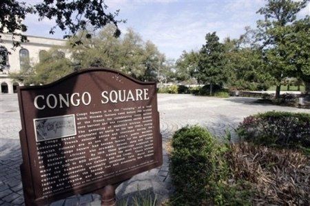 Congo Square in New Orleans (photo: Offbeat Magazine)